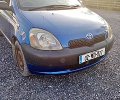 1.0 yaris for sale or export