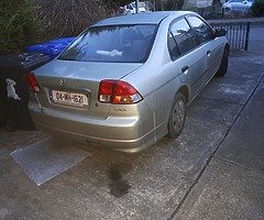 04 civic tax.til april and nct jan 2020 car drives great