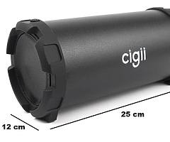 Cigii S12B Wireless Speaker, Bluetooth Boombox Built-in 4" Subwoofer