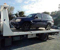 Jeep grand Cherokee breaking
