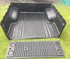 Toyota hilux plastic insert