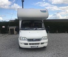 2004 Fiat Ducato 2.0 Diesel camper