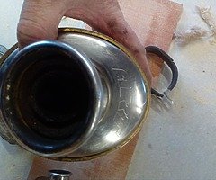 2 motorcycle exhausts bandit