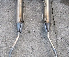 Motorcycle Twin exhaust system - Image 1/2