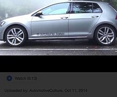 **wanted mk7 golf Highline alloys**