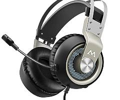 Mpow Gaming Headset, Virtual 7.1 Surround Sound Gaming Headset, 50mm Driver, Stereo USB Headset with