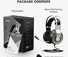 Mpow Gaming Headset, Virtual 7.1 Surround Sound Gaming Headset, 50mm Driver, Stereo USB Headset with - Image 5/6