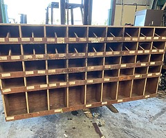 Pigeon Hole Storage Units 8’ x 4’