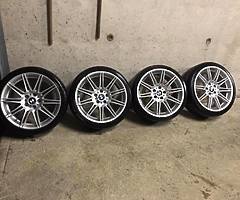 19” bmw mv4 alloys - Image 4/7