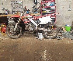 Honda cr 250 casing
