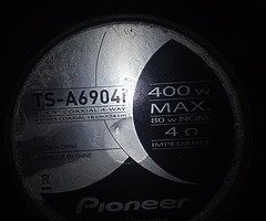 4 door speakers, box with big speaker so all 4 speaker and box 130 euro and radio fm transfer 20 eur - Image 7/10