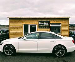 2014 Audi A6 2.0 TDI Ultra Se White With Full Leather ****Finance Available £44 PER WEEK**** . - Image 4/10