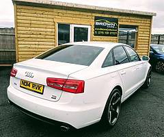 2014 Audi A6 2.0 TDI Ultra Se White With Full Leather ****Finance Available £44 PER WEEK**** . - Image 5/10