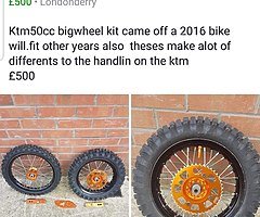 Ktm bigwheel kit