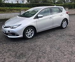162 Plate Toyota Auris 1.2T Icon