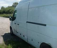 2016 RENAULT MASTER 2.3L Diesel for breaking
