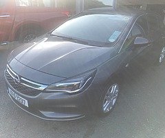 171 Opel Astra 1.6 CDTi SC 110 bhp 5 door only 46k miles. Tax €180 €12,950 - Image 2/9