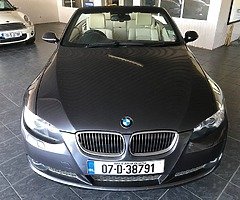 2007 335i Convertible 306bhp in Grey Metallic with Beige Leather. 57k miles FSH €7,950