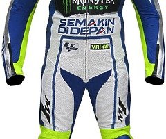 Leather motorbike suit