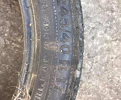 2x tyres 255/40 r17