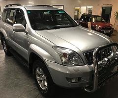 03 Toyota Landcruiser 3.0 D4D LC3 5 Seat Crew Cab €333 Tax. 211k mls, 5 Speed, Test 06/19, Tax 10/19