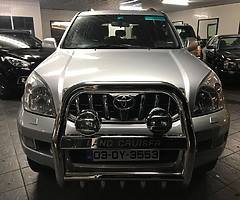03 Toyota Landcruiser 3.0 D4D LC3 5 Seat Crew Cab €333 Tax. 211k mls, 5 Speed, Test 06/19, Tax 10/19