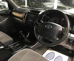 03 Toyota Landcruiser 3.0 D4D LC3 5 Seat Crew Cab €333 Tax. 211k mls, 5 Speed, Test 06/19, Tax 10/19 - Image 8/10