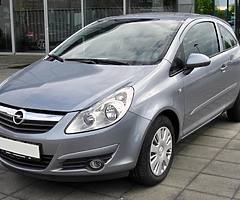 Looking for front for a 2010 opel corsa