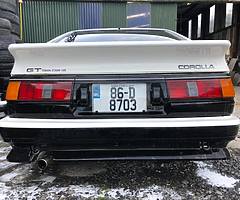 Toyota GT twin cam nct 01/21