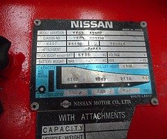 FOR SALE: Nissan Fork Lift - Image 9/10