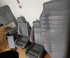 BMW E30 325i sport leather interior incl. Doorcards