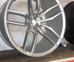 19” VEEMANN VFS28 ALLOY WHEELS AND TYRES 5x112 AUDI VW MERCEDES BRAND NEW