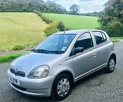 Toyota Yaris 1.3 petrol - MOT’D & Low Miles!