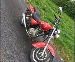 2000 suzuki mauruder 125cc cruiser