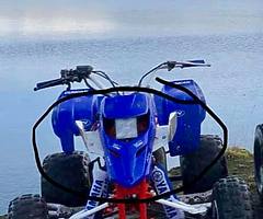 Yamaha blaster race fenders and tyres