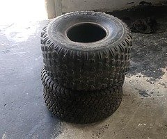 Yamaha blaster race fenders and tyres