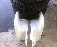 Yamaha blaster race fenders and tyres - Image 3/3