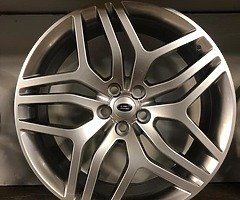 22” RANGE ROVER SPORT AUTOBIOGRAPHY ALLOY WHEELS TYRES BRAND NEW
