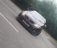 Kitted Volkswagen golf
