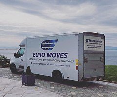 Van all over UK and Ireland weekly.