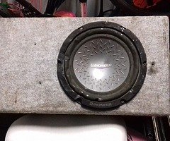 10" sub box for sale