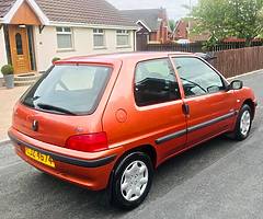 Peugeot 106 1.1 petrol - Full 12 months MOT and only 46,000 miles!