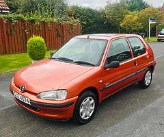 Peugeot 106 1.1 petrol - Full 12 months MOT and only 46,000 miles!