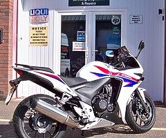 2013 HONDA CBR500R ABS 2212 MILES