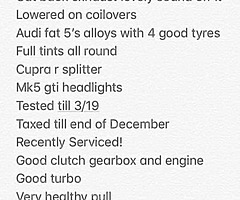 2004 1.9Tdi Golf - Image 4/7