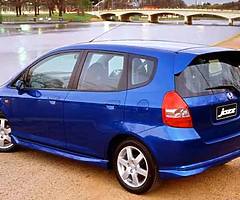 Any Honda Jazz/fit for sale?