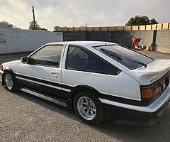 Toyota AE86 GT twin cam nct 01/21