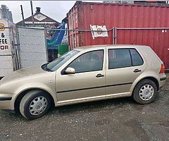 1.4 petrol golf for breaking