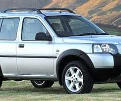 2004 freelander for breaking