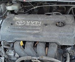 07 corolla 1.4 VVTi Parts available